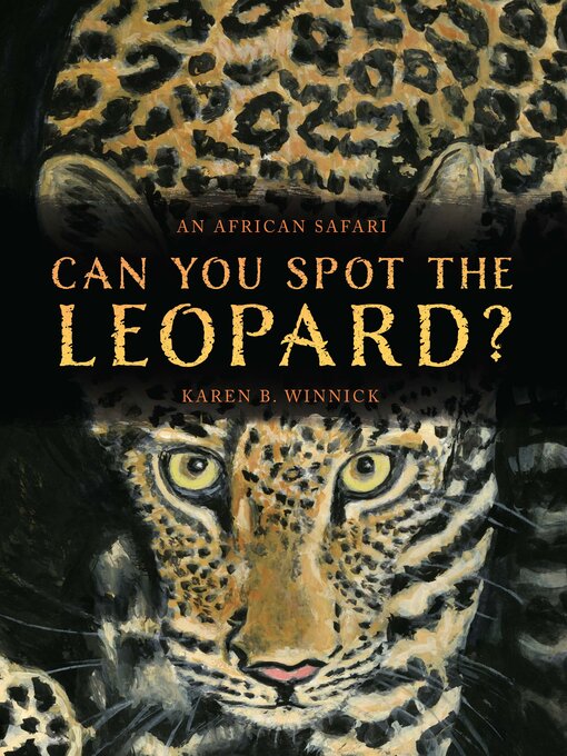 Cover image for Can You Spot the Leopard?